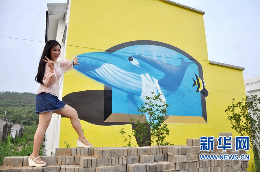 3D立體畫扮靚新農(nóng)村