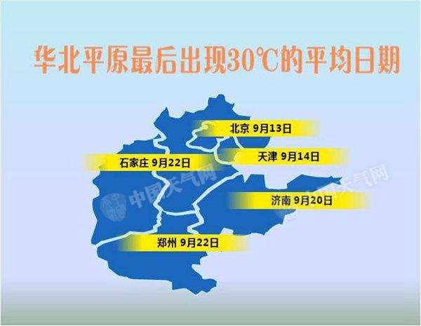京津冀等地入秋在望 南方地區(qū)迎秋涼